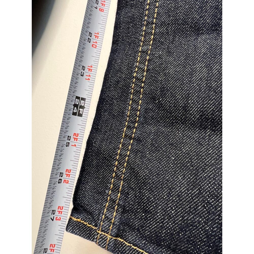 Womens Old Navy Dark Denim Jeans Size 14 Straight - Picture 3 of 8